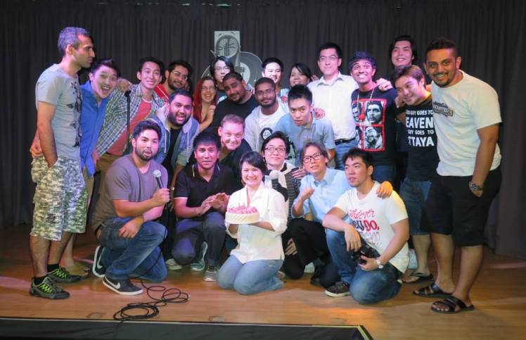 Comedians at One Mic Stand 2nd anniversary show, May 27, 2014