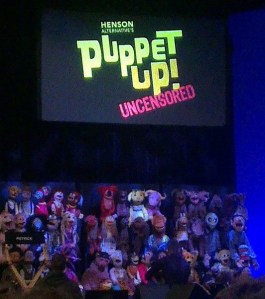 The puppets of Puppet Up!
