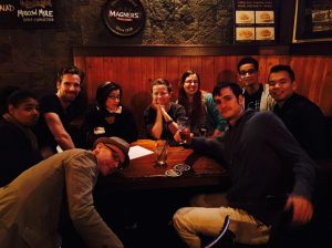 Final meeting of my Improv I class at Leela