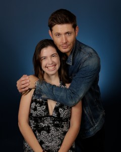With Jensen Ackles