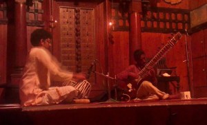 Tabla and sitar performance