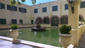 Fountain inside Castle of Good Hope, Cape Town, South Africa