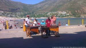 Musicians at Hout Bay, South Africa