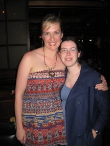 Me with Corinne Grant in 2006