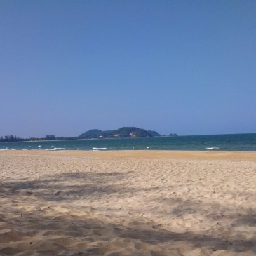 Beach in Cherating, Malaysia