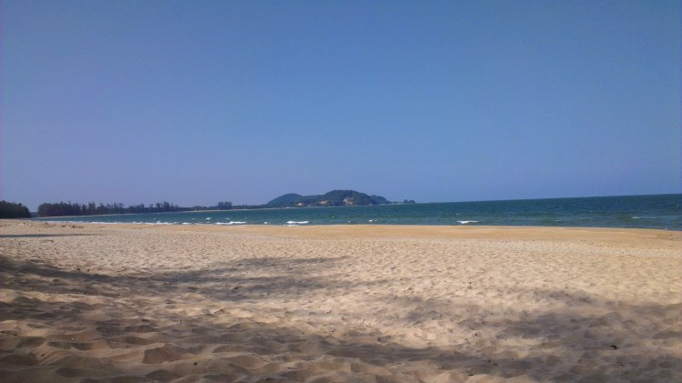 Beach in Cherating, Malaysia